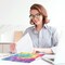 Better Office Products Decorative File Folders, 6 Designs, 9.5in. x 11.5in. with 1/3 Cut Tab, Tie Dye Designs, 12PK 80014 - alternate 3